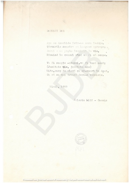 M-1358-1374 - VALERIU LIȚĂ-COSMIN. Date personale si poezii-20